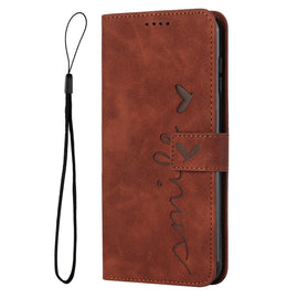 Skin Feel Heart Pattern Leather Phone Case, For iPhone 13, For iPhone 13 Pro, For iPhone 13 Pro Max, For iPhone 12 / 12 Pro, For iPhone 12 Pro Max, For iPhone 11, For iPhone 11 Pro, For iPhone 11 Pro Max, For iPhone XS / X