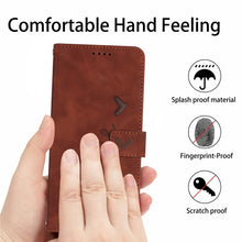 Load image into Gallery viewer, Skin Feel Heart Pattern Leather Phone Case, For iPhone XS Max, For iPhone XR, For iPhone SE 2022 / SE 2020 / 8 / 7, For iPhone 8 Plus / 7 Plus / 6 Plus