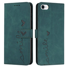 Load image into Gallery viewer, Skin Feel Heart Pattern Leather Phone Case, For iPhone XS Max, For iPhone XR, For iPhone SE 2022 / SE 2020 / 8 / 7, For iPhone 8 Plus / 7 Plus / 6 Plus