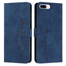 Load image into Gallery viewer, Skin Feel Heart Pattern Leather Phone Case, For iPhone XS Max, For iPhone XR, For iPhone SE 2022 / SE 2020 / 8 / 7, For iPhone 8 Plus / 7 Plus / 6 Plus