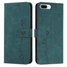 Load image into Gallery viewer, Skin Feel Heart Pattern Leather Phone Case, For iPhone XS Max, For iPhone XR, For iPhone SE 2022 / SE 2020 / 8 / 7, For iPhone 8 Plus / 7 Plus / 6 Plus