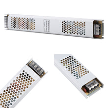 Load image into Gallery viewer, LED Transformer Switching Power Supply, DC12V 5A 60W, DC24V 2.5A 60W, DC12V 8.5A 100W, DC24V 4.5A 100W, DC12V 12.5A 150W, DC24V 6.3A 150W, DC12V 16.7A 200W, DC24V 8.3A 200W, DC12V 25A 300W, DC24V 12.5A 300W, DC12V 33.3A 400W, DC24V 16.7A 400W