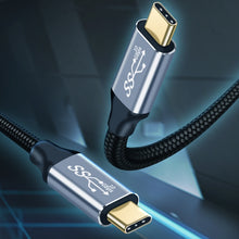 Load image into Gallery viewer, 10Gbps USB-C / Type-C Male to Male Charging Data Transmission Cable, 50cm, 1m, 1.5m, 2m