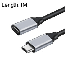 Load image into Gallery viewer, 10Gbps USB-C / Type-C Male to Female Charging Data Transmission Extension Cable, 25cm, 50cm, 1m, 2m