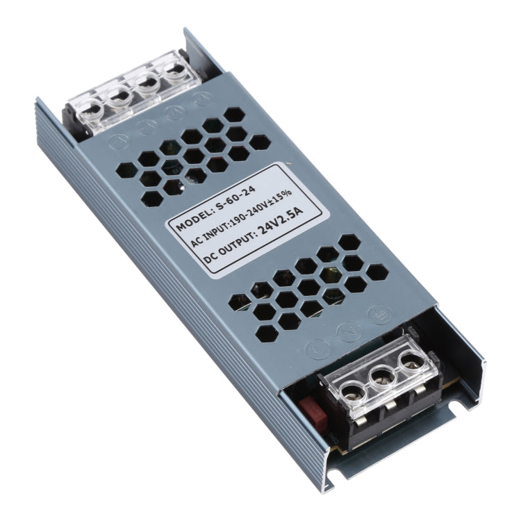 LED Power Supply Transformer AC170-240V, DC12V 5A 60W, DC24V 2.5A 60W, DC12V 8.5A 100W, DC24V 4.5A 100W, DC12V 12.5A 150W, DC24V 6.3A 150W, DC12V 33.3A 400W, DC24V 16.7A 400W