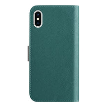Load image into Gallery viewer, Candy Color Litchi Texture Leather Phone Case, For iPhone XS Max