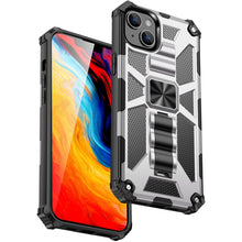 Load image into Gallery viewer, Armor Shockproof TPU + PC Magnetic Protective Phone Case with Holder, For iPhone 14, For iPhone 14 Pro, For iPhone 14 Pro Max, For iPhone 14 Plus