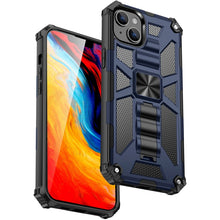 Load image into Gallery viewer, Armor Shockproof TPU + PC Magnetic Protective Phone Case with Holder, For iPhone 14, For iPhone 14 Pro, For iPhone 14 Pro Max, For iPhone 14 Plus