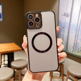 Frosted PC Magsafe Phone Case, For iPhone 13 Pro Max, For iPhone 13 Pro, For iPhone 13, For iPhone 12 Pro Max, For iPhone 12 Pro, For iPhone 12, For iPhone 11 Pro Max, For iPhone 11 Pro, For iPhone 11