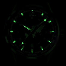 Load image into Gallery viewer, OLEVS 9926 Embossed Earth Dial Men Quartz Watch
