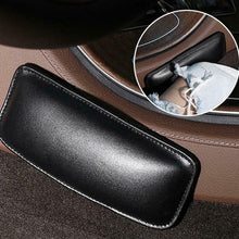 Load image into Gallery viewer, 2 PCS Car Non-slip Soft Floor Protector Carpet Floor Mat Knee Bolster, PU Leather, First Layer Cowhide