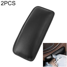 Load image into Gallery viewer, 2 PCS Car Non-slip Soft Floor Protector Carpet Floor Mat Knee Bolster, PU Leather, First Layer Cowhide