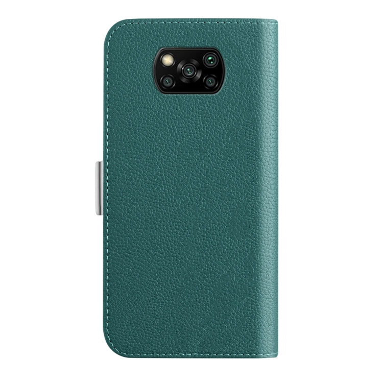 Candy Color Litchi Texture Leather Phone Case, For Xiaomi Poco X3 NFC, For Xiaomi Poco X4 Pro 5G