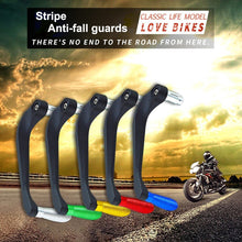 Load image into Gallery viewer, 2 PCS Motorcycle Modification Accessories Striped Horn Shape Gear Brake Clutch Handbrake