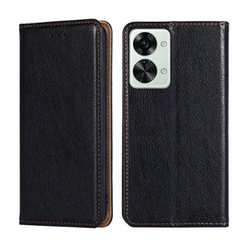 Gloss Oil Solid Color Magnetic Leather Phone Case, For OnePlus Nord 2T, For OnePlus Nord CE 2 Lite 5G, For OnePlus Nord CE 5G, For OnePlus Ace Racing, For OnePlus Ace / 10R