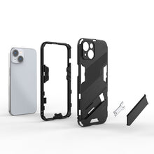 Load image into Gallery viewer, Punk Armor 2 in 1 PC + TPU Phone Case, For iPhone 14, For iPhone 14 Plus, For iPhone 14 Pro, For iPhone 14 Pro Max