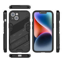 Load image into Gallery viewer, Punk Armor 2 in 1 PC + TPU Phone Case, For iPhone 14, For iPhone 14 Plus, For iPhone 14 Pro, For iPhone 14 Pro Max