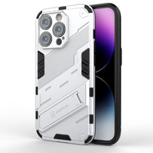 Load image into Gallery viewer, Punk Armor 2 in 1 PC + TPU Phone Case, For iPhone 14, For iPhone 14 Plus, For iPhone 14 Pro, For iPhone 14 Pro Max