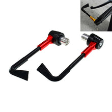Load image into Gallery viewer, 2 PCS Universal 22mm Shockproof Protection Rod CNC Horn Shape Handbrake Motorcycle Modification Accessories