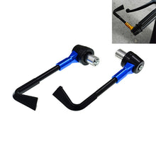 Load image into Gallery viewer, 2 PCS Universal 22mm Shockproof Protection Rod CNC Horn Shape Handbrake Motorcycle Modification Accessories