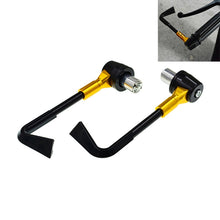 Load image into Gallery viewer, 2 PCS Universal 22mm Shockproof Protection Rod CNC Horn Shape Handbrake Motorcycle Modification Accessories