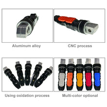 Load image into Gallery viewer, Universal Motor Bike Footpegs Foot Rests Rear Pedals Set Motorcycle Modification Accessories
