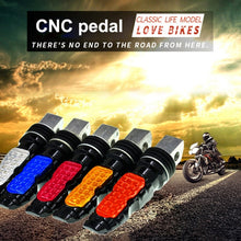 Load image into Gallery viewer, Universal Motor Bike Footpegs Foot Rests Rear Pedals Set Motorcycle Modification Accessories