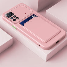 Load image into Gallery viewer, Skin Feel Card Contrast Color Button TPU Phone Case, For Xiaomi Redmi Note 11 6.43 inch / Poco M4 Pro 4G