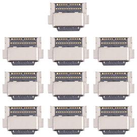 10 PCS Charging Port Connector, For Samsung Galaxy Z Flip, For Samsung Galaxy S21 FE, For Samsung Galaxy S21 Ultra, For Samsung Galaxy S22 5G, For Samsung Galaxy S22 Ultra, For Samsung Galaxy S22+, For Xiaomi Redmi Note 11E, For Xiaomi Redmi Note 11E Pro