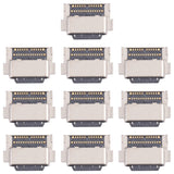 10 PCS Charging Port Connector, For Samsung Galaxy Z Flip, For Samsung Galaxy S21 FE, For Samsung Galaxy S21 Ultra, For Samsung Galaxy S22 5G, For Samsung Galaxy S22 Ultra, For Samsung Galaxy S22+, For Xiaomi Redmi Note 11E, For Xiaomi Redmi Note 11E Pro