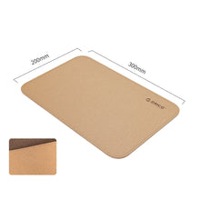 Load image into Gallery viewer, ORICO Double Sided Mouse Pad, Size: 200x300mm, Cork + Coffee, Cork + Pink PU, Cork + Grey PU