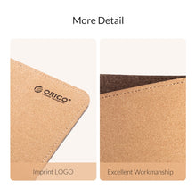Load image into Gallery viewer, ORICO Double Sided Mouse Pad, Size: 300x600mm, Cork + Coffee, Cork + Pink PU, Cork + Grey PU