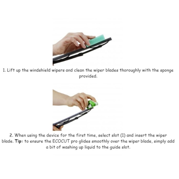 Car Windshield Wiper Blade Restorer, Green