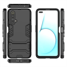 Load image into Gallery viewer, PC + TPU Shockproof Protective Case with Holder, For OPPO Realme X50 5G