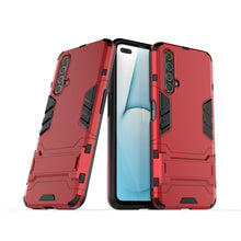 Load image into Gallery viewer, PC + TPU Shockproof Protective Case with Holder, For OPPO Realme X50 5G