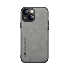 Skin Feel Magnetic Leather Back Phone Case, For iPhone 13 mini, For iPhone 13, For iPhone 13 Pro, For iPhone 13 Pro Max, For iPhone 12 mini, For iPhone 12, For iPhone 12 Pro, For iPhone 12 Pro Max, For iPhone 11, For iPhone 11 Pro, For iPhone 11 Pro Ma...