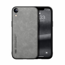 Load image into Gallery viewer, Skin Feel Magnetic Leather Back Phone Case, For iPhone XR, For iPhone XS Max, For iPhone SE 2022 / SE 2020 / 7 / 8