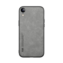 Load image into Gallery viewer, Skin Feel Magnetic Leather Back Phone Case, For iPhone XR, For iPhone XS Max, For iPhone SE 2022 / SE 2020 / 7 / 8