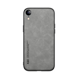Skin Feel Magnetic Leather Back Phone Case, For iPhone XR, For iPhone XS Max, For iPhone SE 2022 / SE 2020 / 7 / 8