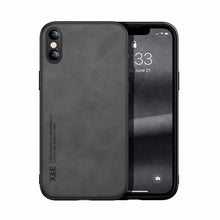 Load image into Gallery viewer, Skin Feel Magnetic Leather Back Phone Case, For iPhone XR, For iPhone XS Max, For iPhone SE 2022 / SE 2020 / 7 / 8