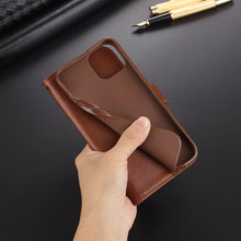 Load image into Gallery viewer, AZNS Sheepskin Texture Horizontal Flip Leather Case, For iPhone 14, For iPhone 14 Plus, For iPhone 14 Pro, For iPhone 14 Pro Max