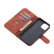 Load image into Gallery viewer, AZNS Skin Feel Calf Texture Horizontal Flip Leather Case, For iPhone 14, For iPhone 14 Plus, For iPhone 14 Pro, For iPhone 14 Pro Max