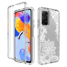 Load image into Gallery viewer, PC+TPU Transparent Painted Phone Case, For Xiaomi Redmi Note 11 Pro