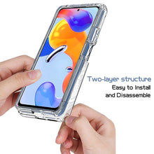 Load image into Gallery viewer, PC+TPU Transparent Painted Phone Case, For Xiaomi Redmi Note 11 Pro