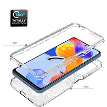 Load image into Gallery viewer, PC+TPU Transparent Painted Phone Case, For Xiaomi Redmi Note 11 Pro