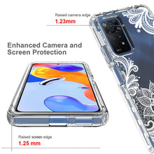 Load image into Gallery viewer, PC+TPU Transparent Painted Phone Case, For Xiaomi Redmi Note 11 Pro