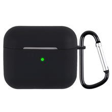 Load image into Gallery viewer, Wireless Earphone Silicone Protective Case with Carabiner, with Carabiner Matcha Green, with Carabiner Wine Red, with Carabiner Yellow, with Carabiner Dark Green, with Carabiner Mustard Green, with Carabiner Sky Blue, with Carabiner Mint Green         ...