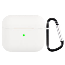 Load image into Gallery viewer, Wireless Earphone Silicone Protective Case with Carabiner, with Carabiner Matcha Green, with Carabiner Wine Red, with Carabiner Yellow, with Carabiner Dark Green, with Carabiner Mustard Green, with Carabiner Sky Blue, with Carabiner Mint Green         ...