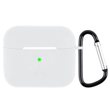 Load image into Gallery viewer, Wireless Earphone Silicone Protective Case with Carabiner, with Carabiner Matcha Green, with Carabiner Wine Red, with Carabiner Yellow, with Carabiner Dark Green, with Carabiner Mustard Green, with Carabiner Sky Blue, with Carabiner Mint Green         ...