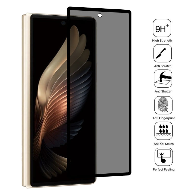 Full Cover Anti-peeping Tempered Glass Film, For Samsung W21 5G(1 PC), For Huawei Mate X2(1 PC), For Samsung W22 5G(1 PC), For Samsung Galaxy Z Fold2 5G(1 PC), For Samsung Galaxy Z Fold3 5G(1 PC), For Xiaomi Mi Mix Fold(1 PC)